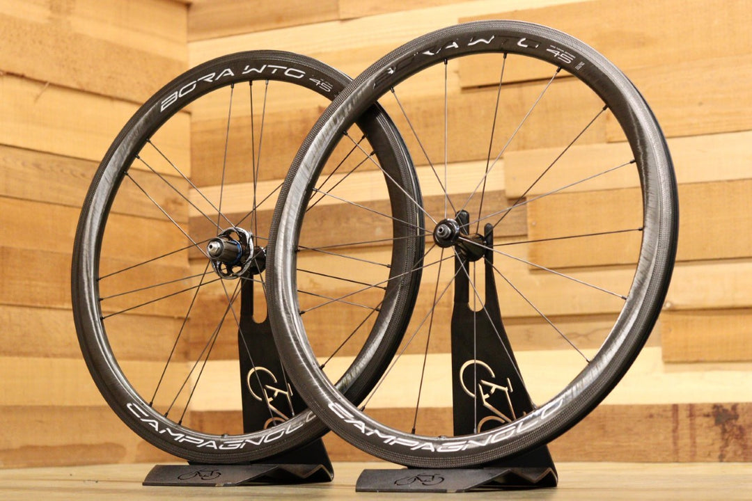 カンパニョーロ Campagnolo ボーラ BORA WTO 45 カーボン チューブレス ホイールセット シマノ11S/12S ワイドリム 19C 【立川店】