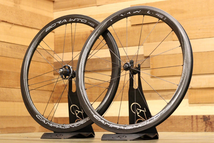 カンパニョーロ Campagnolo ボーラ BORA WTO 45 カーボン チューブレス ホイールセット シマノ11S/12S ワイドリム 19C 【立川店】