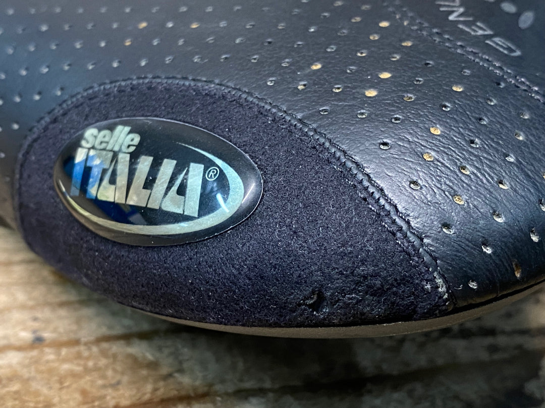 JO182 セライタリア SELLE ITALIA C2 GEL FLOW サドル 黒MANGANESEレール