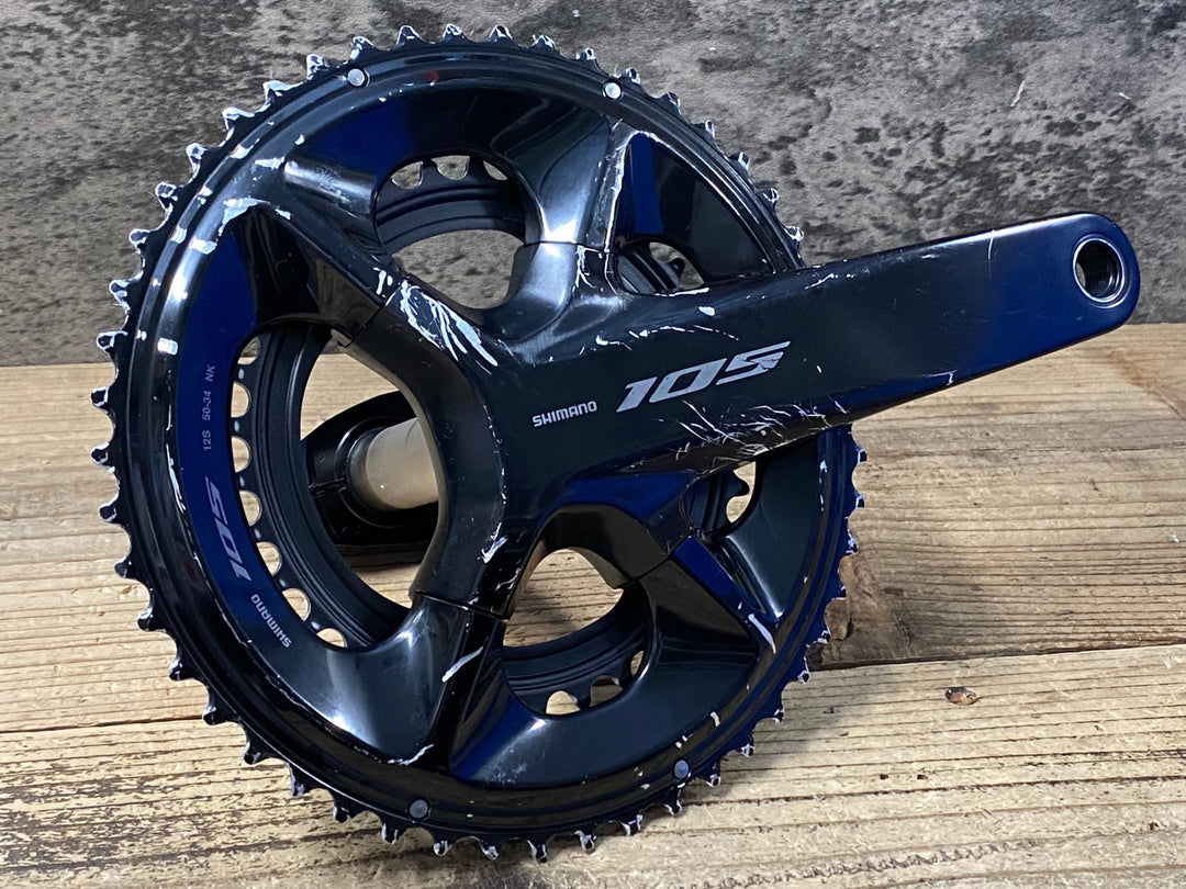 JZ518 シマノ SHIMANO 105 FC-R7100 クランクセット 170mm 50/34T ※傷
