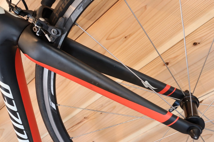 スペシャライズド SPECIALIZED ターマック エリート TARMAC ELITE 2015モデル 49サイズ シマノ 105 5800MIX 11S カーボン リムブレーキ ロードバイク 【千葉店】