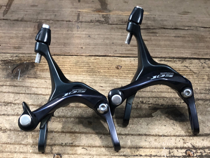 JQ589 シマノ SHIMANO 105 BR-5700 キャリパーブレーキ 前後セット