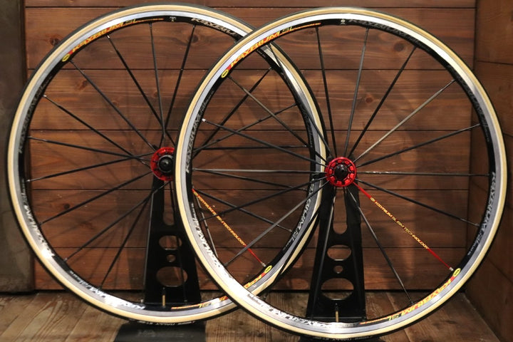 マヴィック MAVIC キシリウム KSYRIUM SL アルミ  チューブラー ホイールセット シマノ12/11S ナローリム 15C 【東京南麻布店】