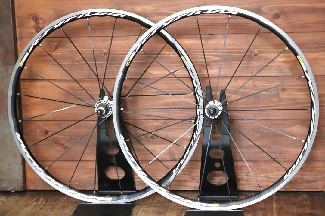 マヴィック MAVIC キシリウムエリート KSYRIUM ELITE アルミ クリンチャー ホイールセット カンパ11S/12S 【東京南麻布店】