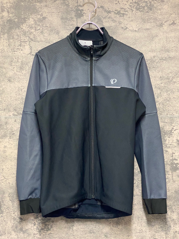 KN814 パールイズミ PEARL iZUMi 長袖 サイクルジャケット グレー M 裏起毛