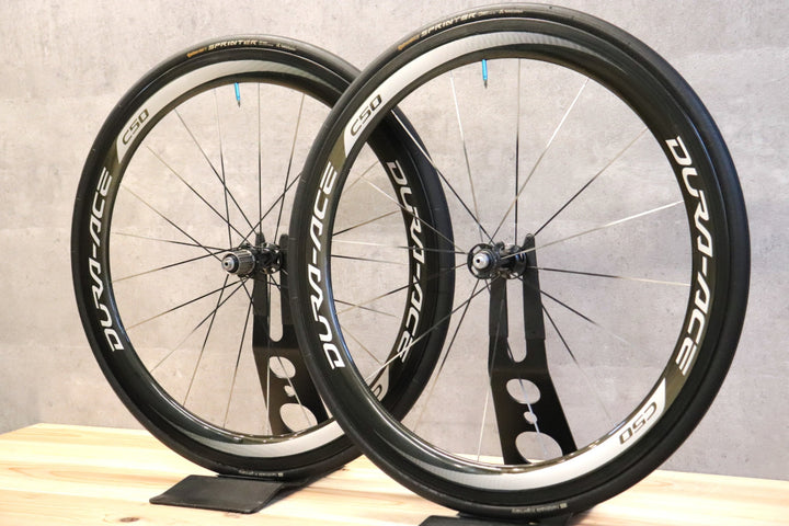 シマノ SHIMANO デュラエース DURA-ACE WH-9000-C50-TU カーボン チューブラー ホイールセット シマノ11/12S 【さいたま浦和店】