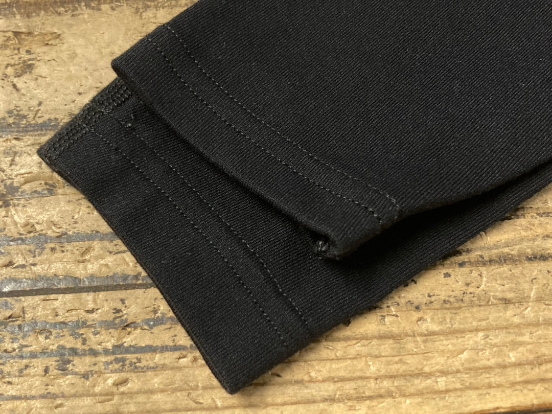 KP491 エチュオンド ETXEONDO 裏起毛 アームウォーマー 黒 L