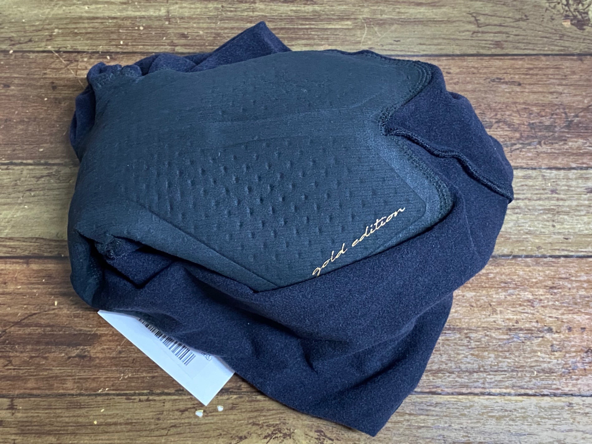 JS170 リオンドカペルミュール Lion de KAPELMUUR ビブタイツ 黒 S 裏