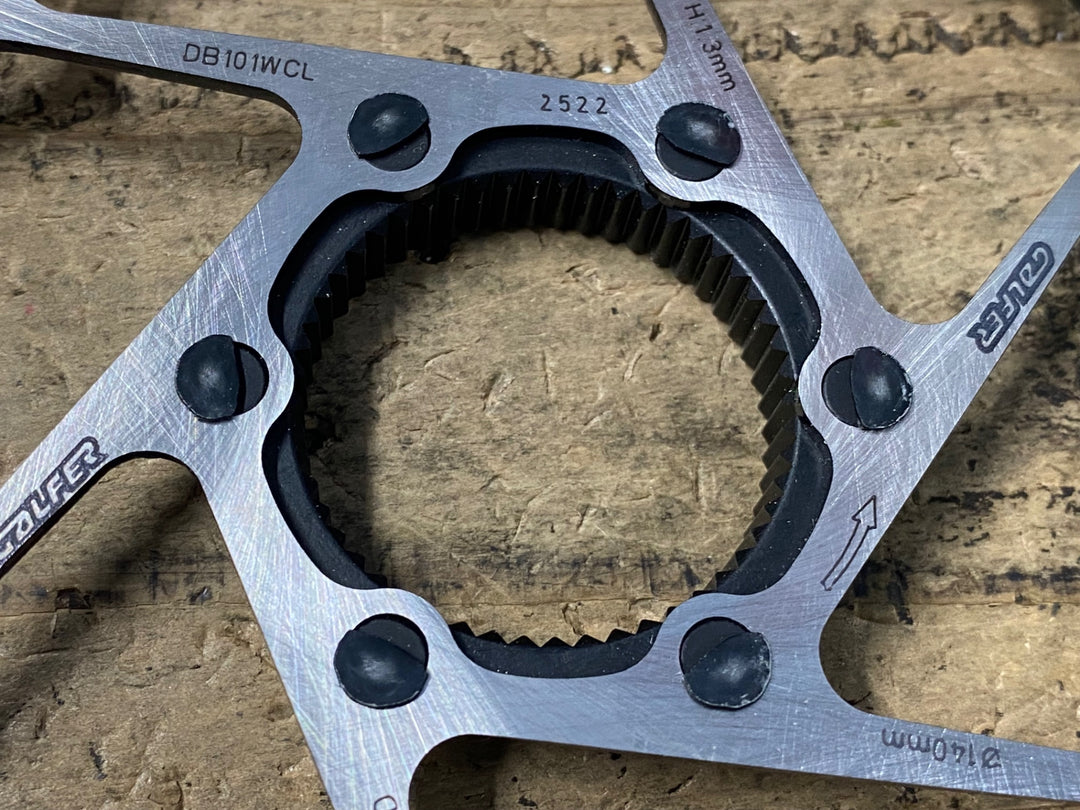 KR218 ガルファー GALFER DISC WAVE BRAKE ROTOR ディスクブレーキローター センターロック 160/140mm 2枚セット 未使用