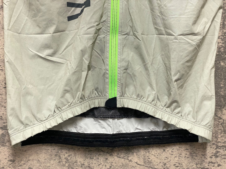 KB264 Q36.5 半袖 サイクルジャージ グレー S