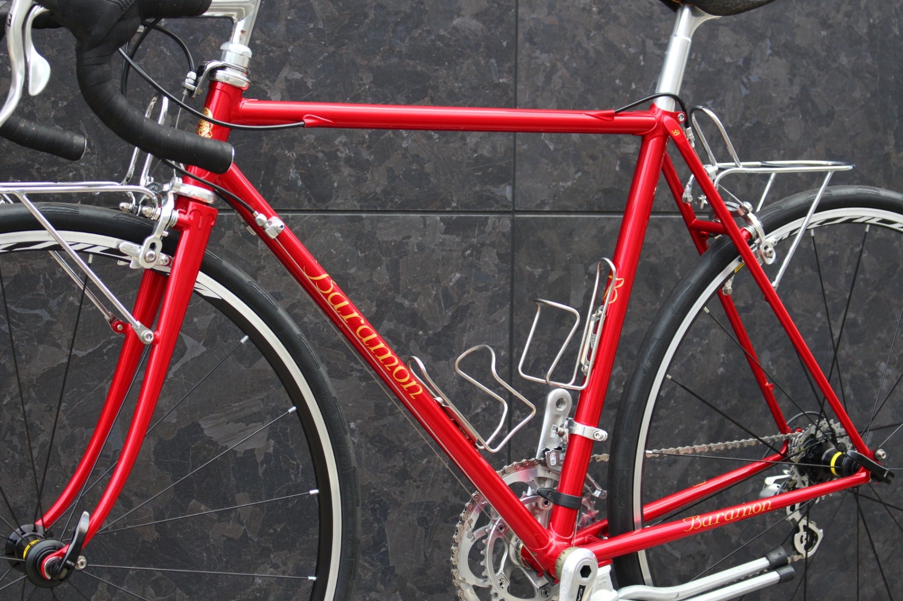 バラモン BARAMON カンパニョーロ アテナ 11S Mix クロモリ ロード