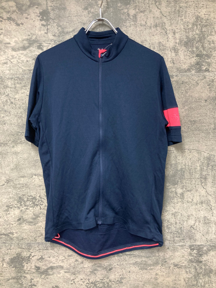 JS570 ラファ Rapha CLASSIC JERSEY Ⅱ 半袖 サイクルジャージ ネイビー XL
