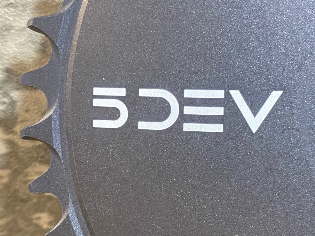 KE625 5DEV Aero Road Gravel Chainring チェーンリング 42T SRAM ダイレクトマウント ブラック