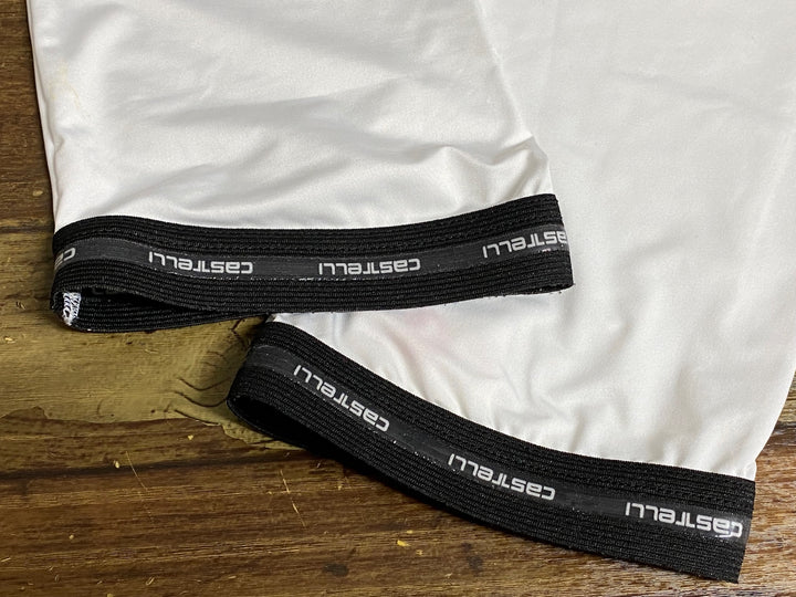 JZ333 カステリ CASTELLI アームカバー 白 L