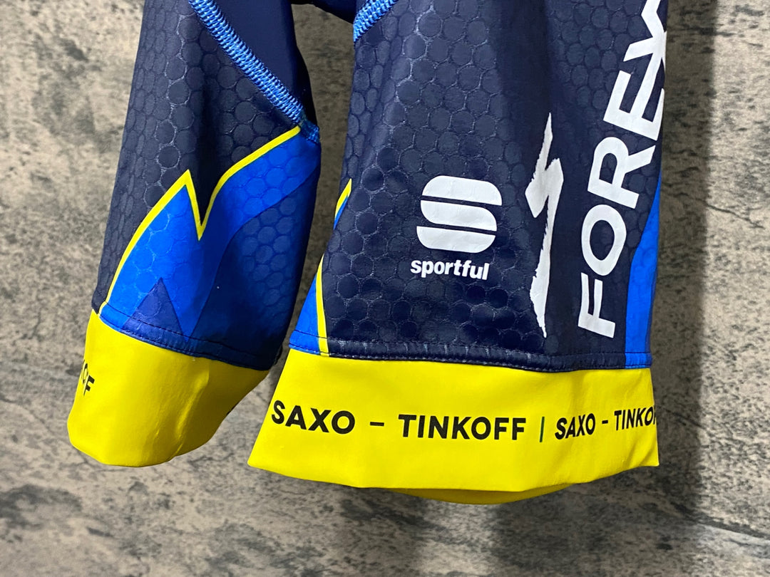 KJ786 スポーツフル sportful ビブショーツ 紺 L TINKOFF SAXO