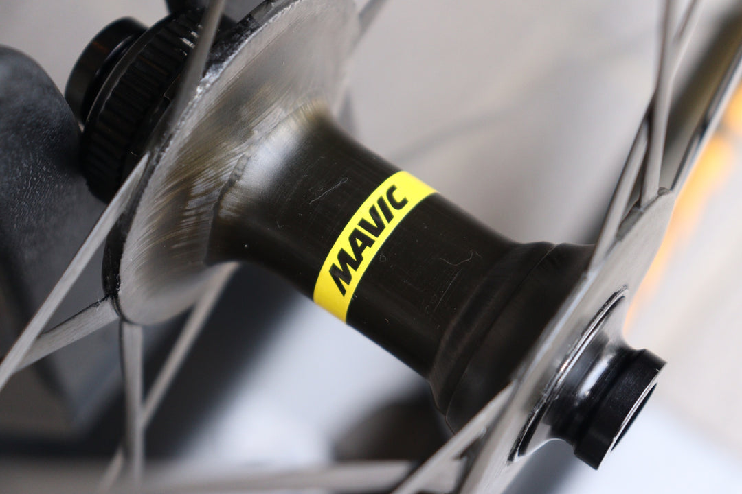 【鬼ベアリング換装！】マヴィック MAVIC COSMIC ULTIMATE 45 DISC UST カーボン チューブレスレディ ホイールセット シマノ11S/12S 19C 【横浜店】
