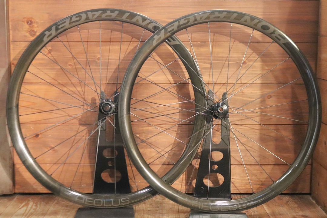 ボントレガー BONTRAGER アイオロス AEOLUS RSL 37 カーボン チューブレスレディ ホイールセット シマノ 11S/12S 【東京南麻布店】
