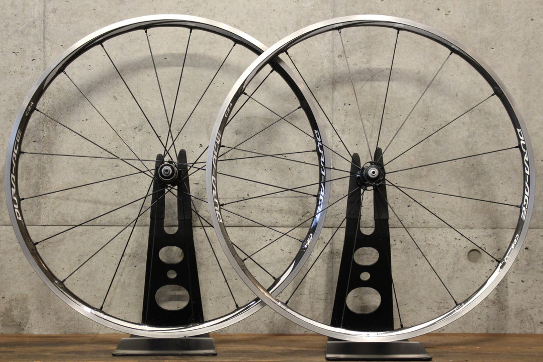 シマノ SHIMANO デュラエース DURA-ACE WH-9000-C24-CL-TL シマノ 11S/12S 15C アルミ/カーボン クリンチャー ホイールセット 【福岡店】