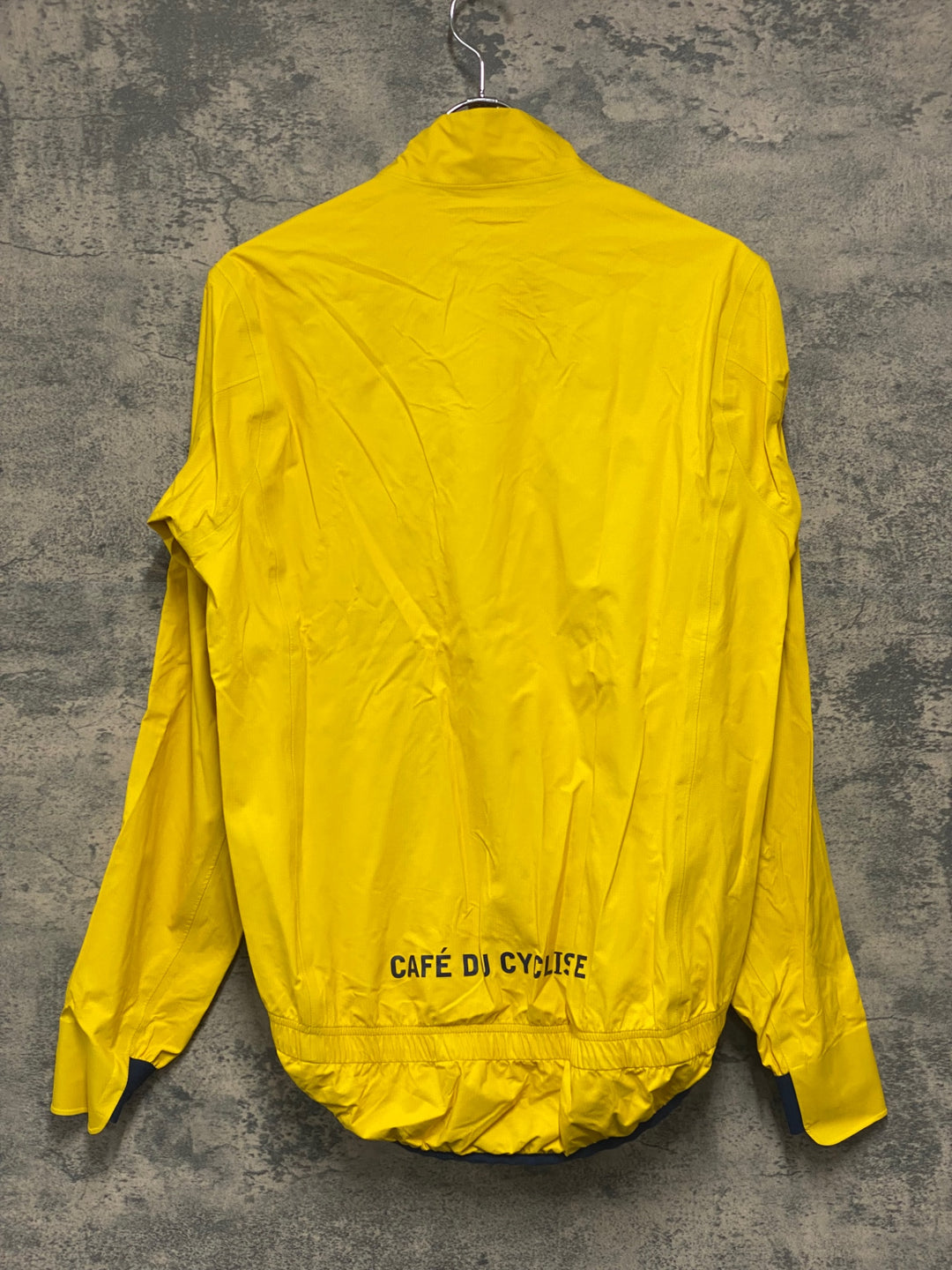 JY660 カフェドシクリステ CAFE DU CYCLISTE SUZETTE MEN 長袖 レインジャケット 黄 M