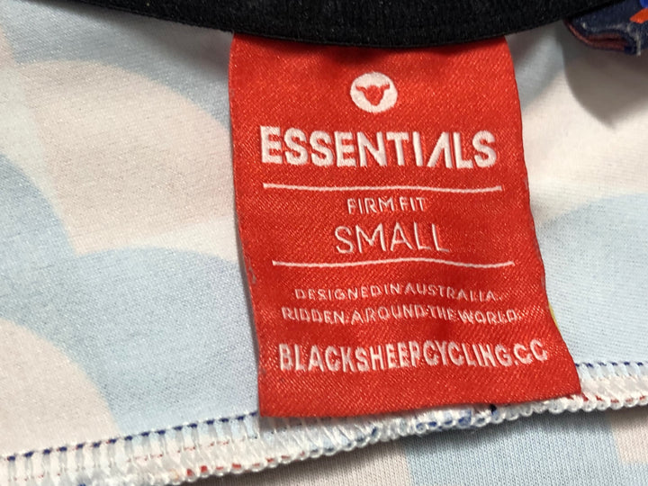 JJ866 ブラックシープ BLACK SHEEP ESSENTIALS 半袖 サイクルジャージ 青 赤 レディース S