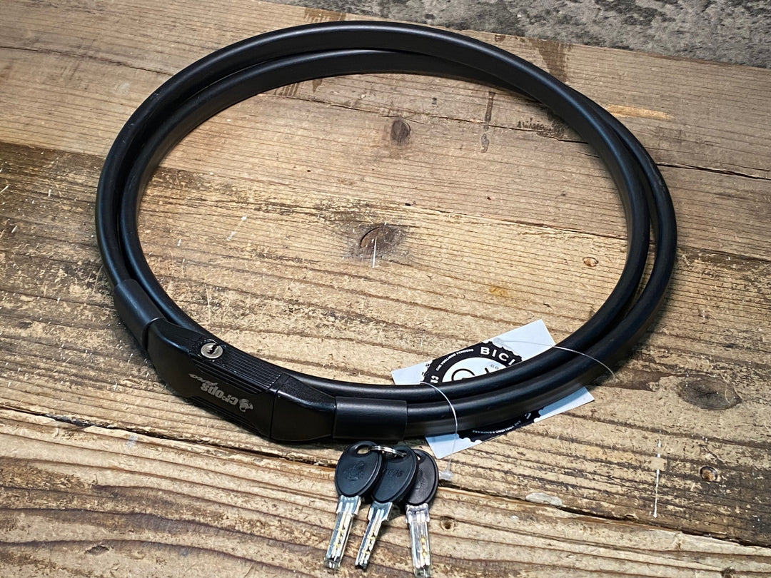 JA769 クロップス CROPS CP-K4 ロック 鍵 黒