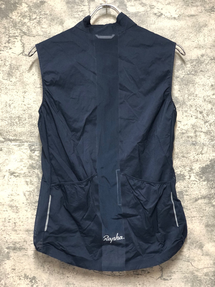 KM443 ラファ Rapha WOMEN'S GILET ジレ サイクルベスト 黒 S