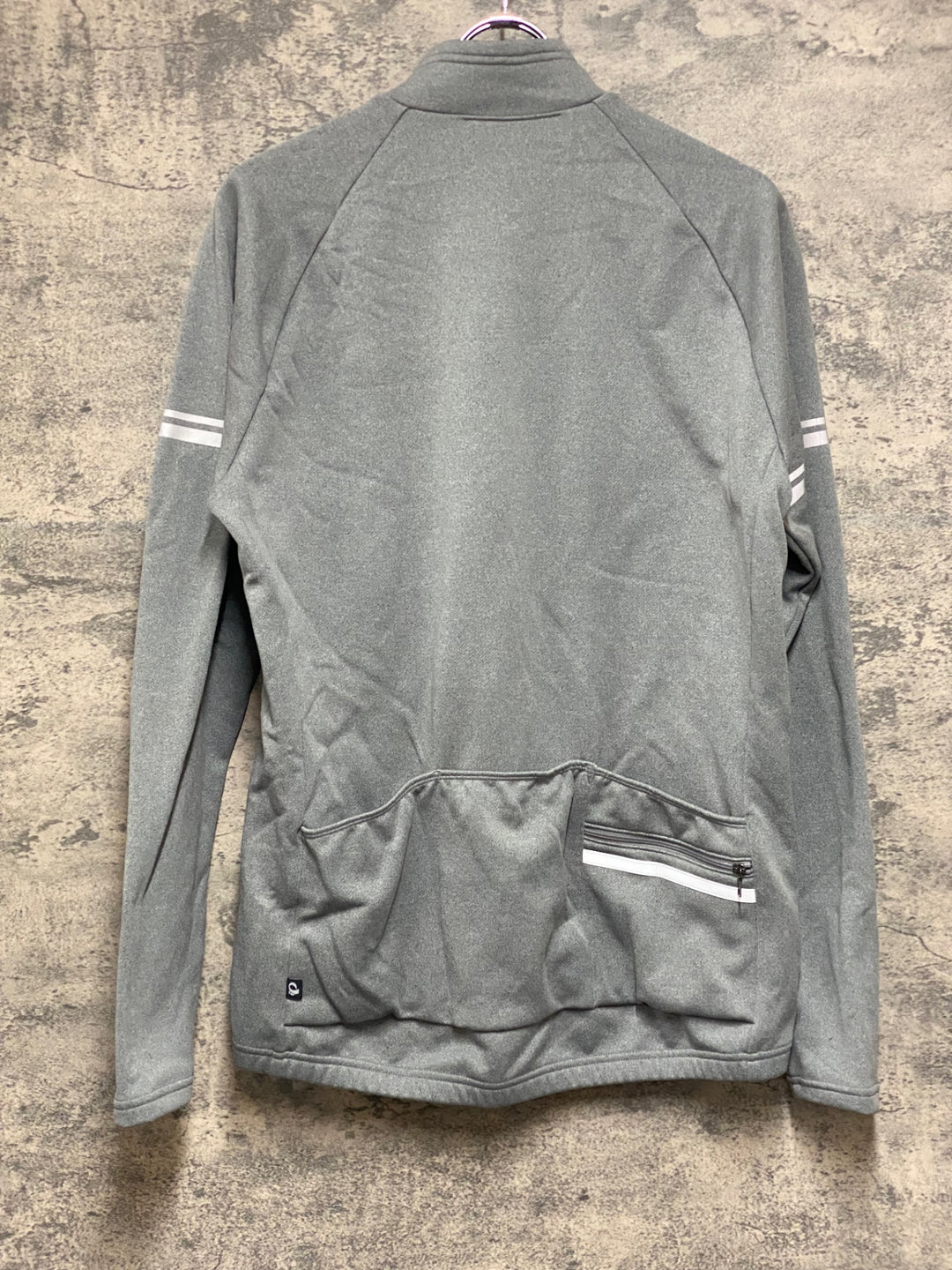 KP699 パールイズミ PEARL iZUMi 長袖 サイクルジャージ グレー L 裏起毛 未使用