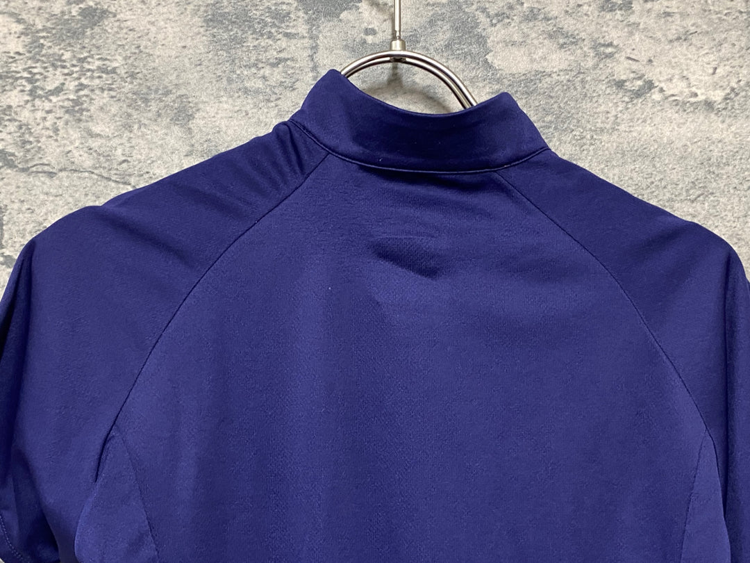 JW865 ルコックスポルティフ le coq sportif 半袖 サイクルジャージ 紫 L