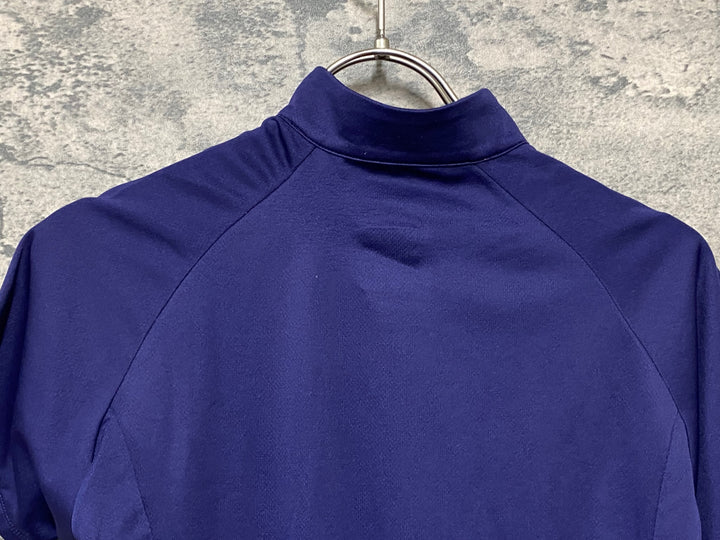JW865 ルコックスポルティフ le coq sportif 半袖 サイクルジャージ 紫 L