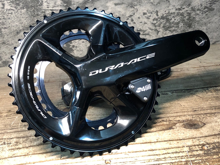 JK500 4iiii Precision Pro シマノ SHIMANO デュラエース DURA-ACE FC-R9200 クランクセット 両側計測 パワーメーター 52/36T 170mm 動作確認済