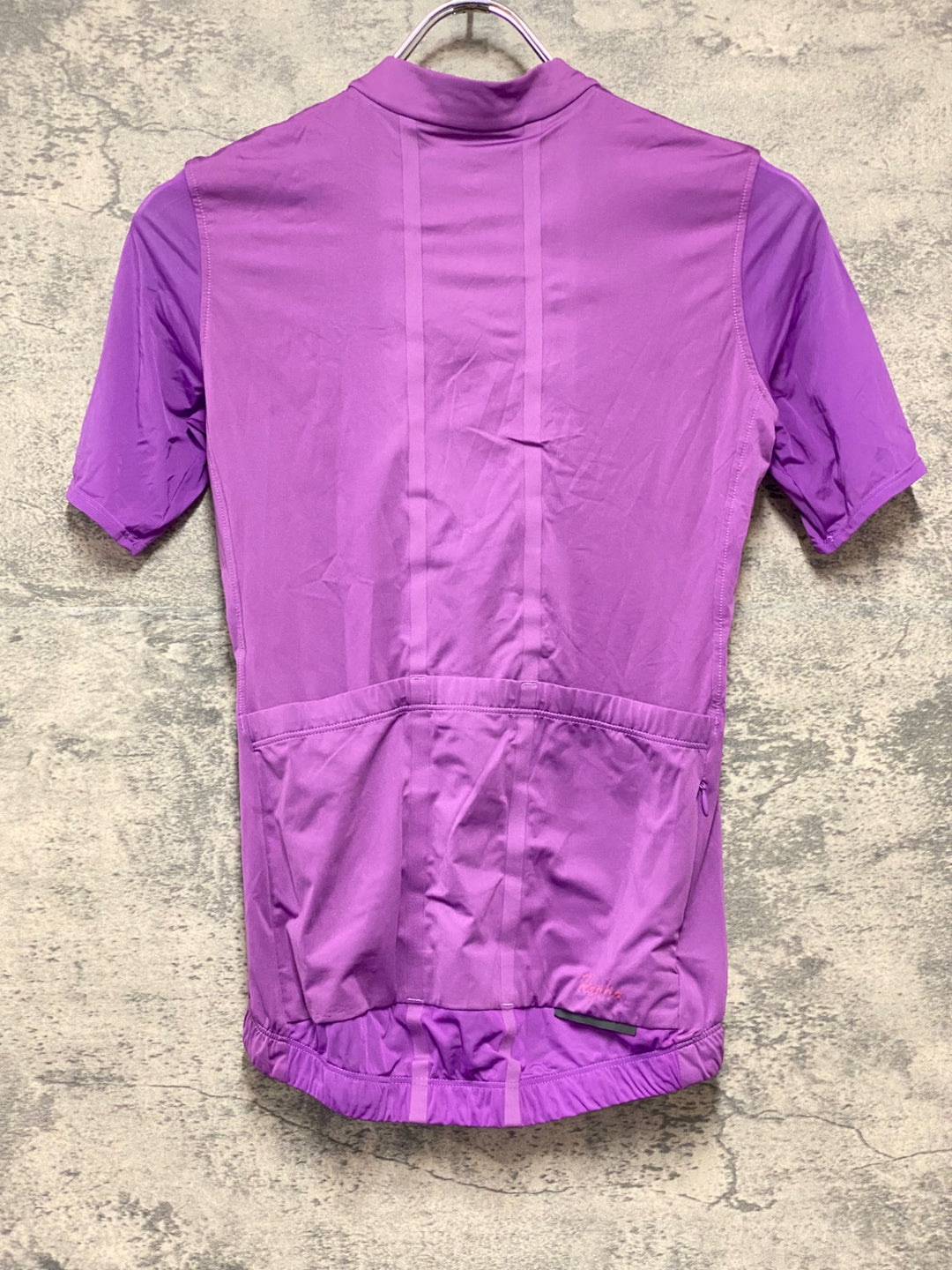 KA228 ラファ Rapha WOMEN'S LIGHTWEIGHT SOUPLESSE JERSEY 半袖 サイクルジャージ 紫 S