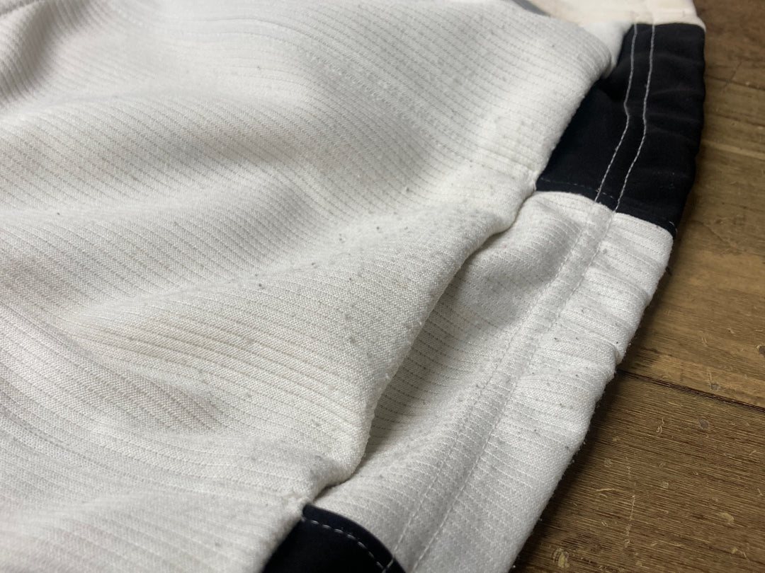 JQ557 パールイズミ PEARL iZUMi 長袖 サイクルジャケット 白黒 L 裏起毛