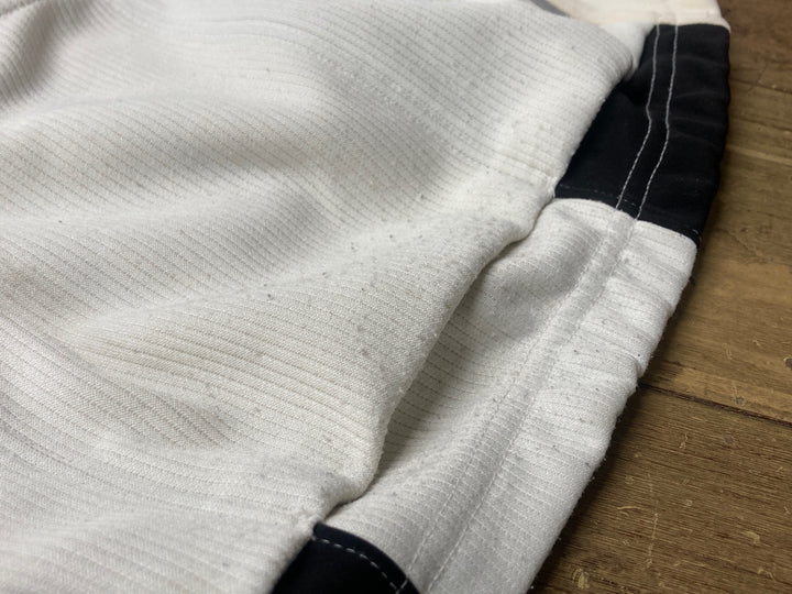 JQ557 パールイズミ PEARL iZUMi 長袖 サイクルジャケット 白黒 L 裏起毛