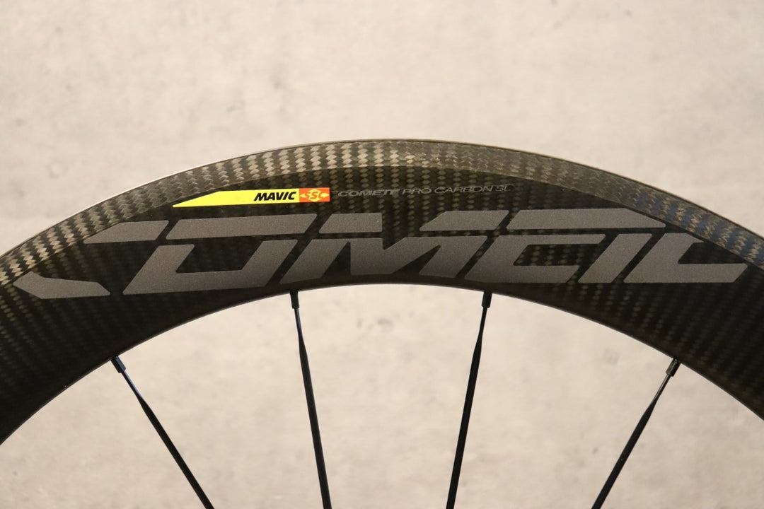 マヴィック MAVIC コメット COMETE PRO CARBON SL UST カーボン チューブレスレディ ホイールセット シマノ 12/11S 19C 【さいたま浦和店】