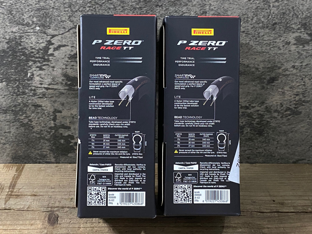 KJ217 ピレリ PIRELLI P ZERO RACE TT クリンチャー タイヤ LITE 700x26C 2本セット