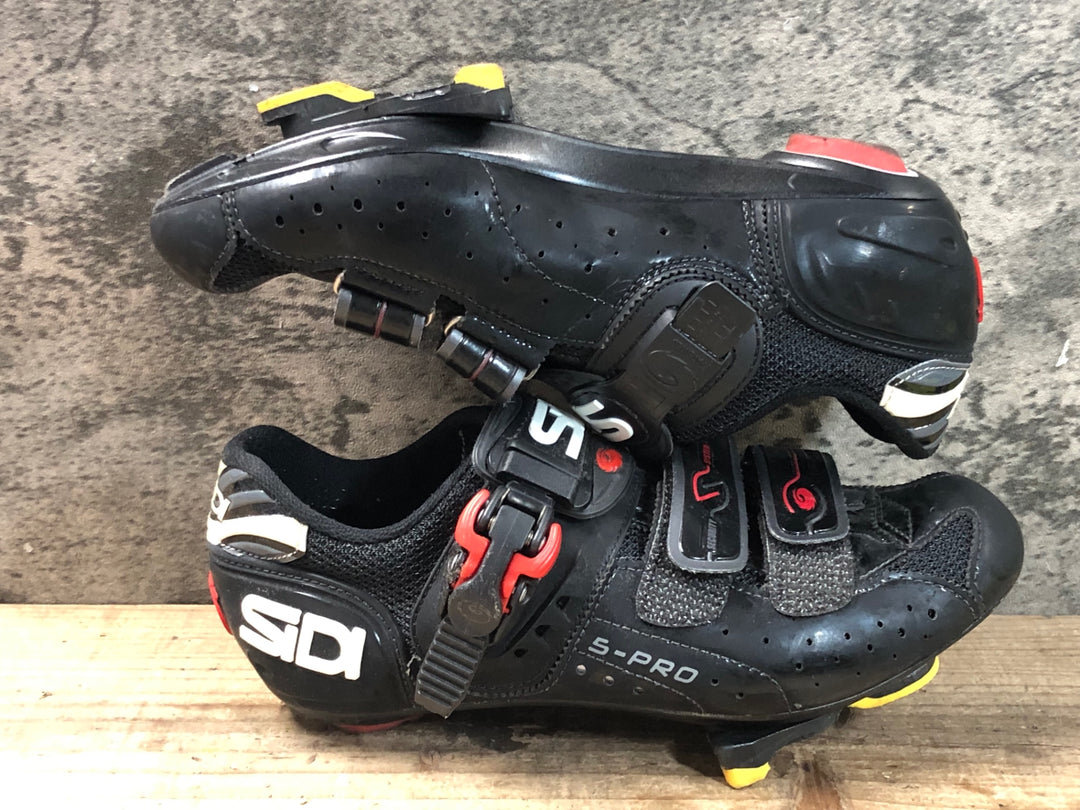 JO490 シディ SIDI ビンディングシューズ 3穴 黒 EU38