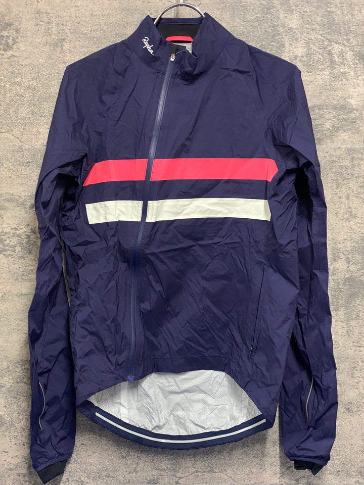 JV241 ラファ Rapha RAIN JACKET 長袖 レインジャケット 濃紺 S