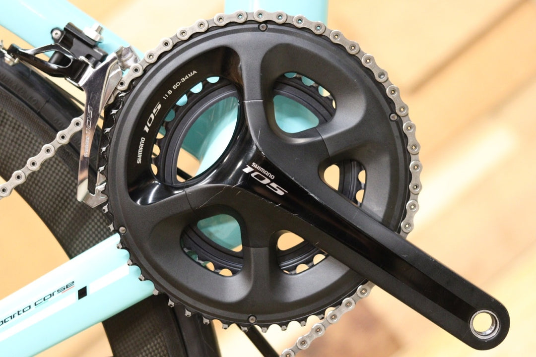 ビアンキ BIANCHI アリア ARIA 2018モデル 55サイズ シマノ 105 5800 11S カーボン ロードバイク 【立川店】