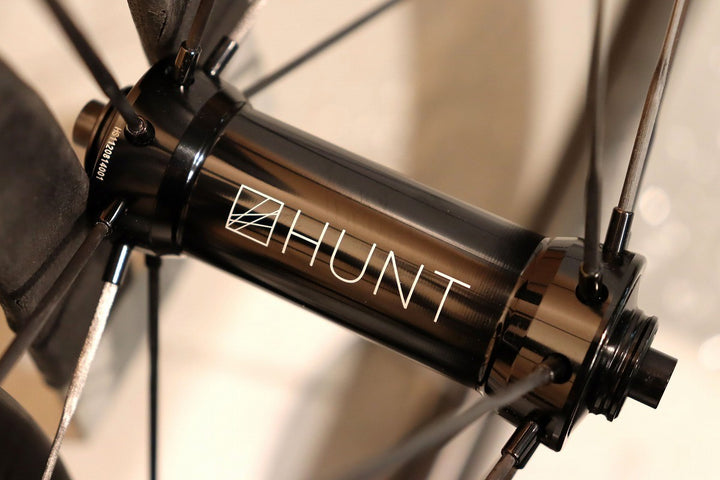 ハント HUNT カーボンスポーク 50 UD CARBON SPOKE カーボン チューブレス ホイールセット シマノ12S/11S 19C 【千葉店】