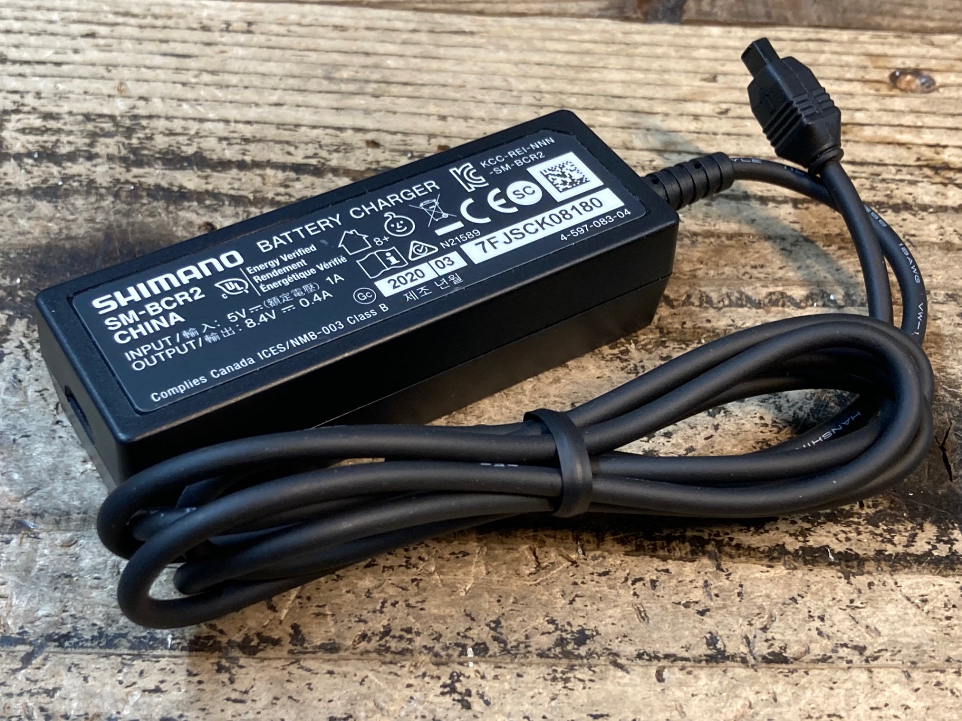 JT297 シマノ SHIMANO SM-BCR2 充電器 バッテリーチャージャー 動作