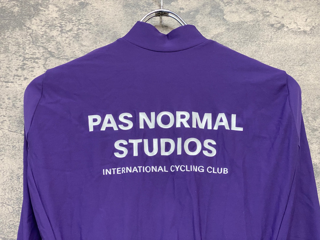 JZ095 パスノーマルスタジオ PAS NORMAL STUDIOS 長袖 サイクルジャージ 紫 S