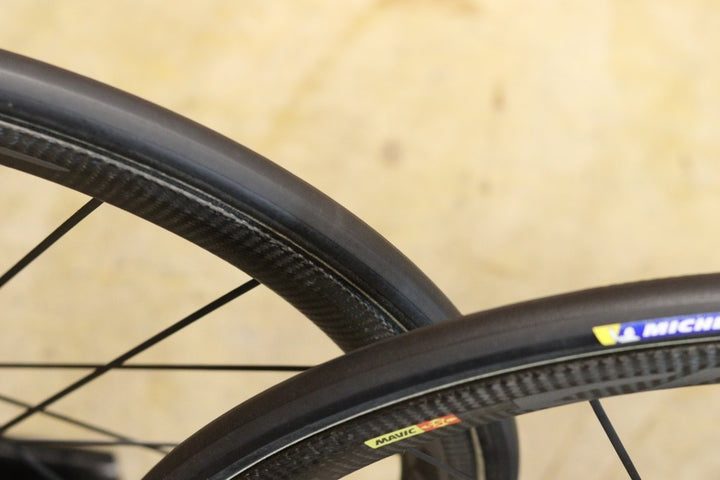 マヴィック MAVIC コスミック アルチメイト COSMIC ULTIMATE チューブラー カーボン ホイールセット カンパ12/11S 【立川店】