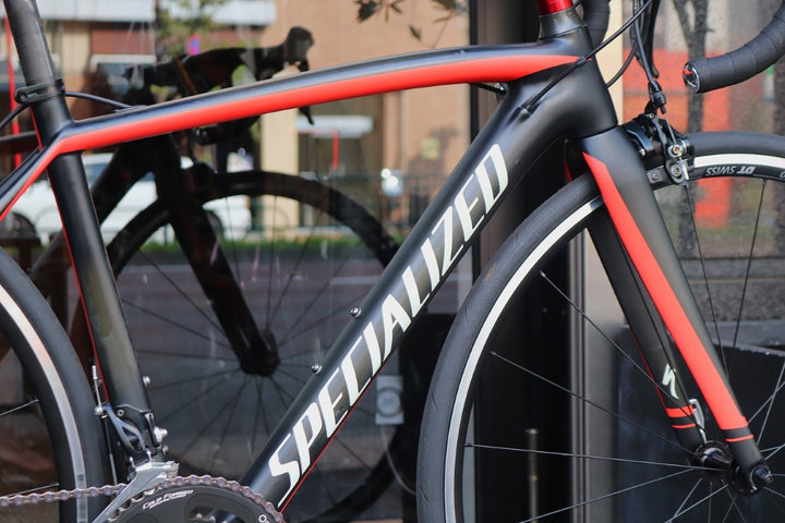 スペシャライズド SPECIALIZED ターマック エリート TARMAC ELITE 2015モデル 49サイズ シマノ 105 5800MIX 11S カーボン リムブレーキ ロードバイク 【東京南麻布店】