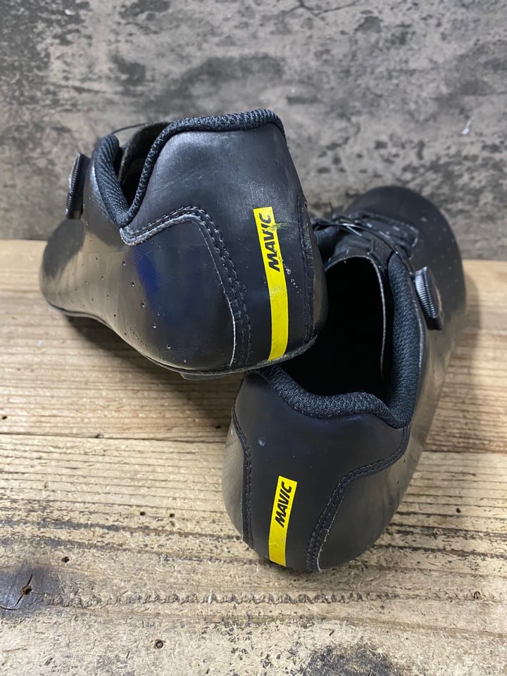 JU249 マヴィック MAVIC COSMIC BOA ビンディングシューズ 黒 3穴 42 2/3