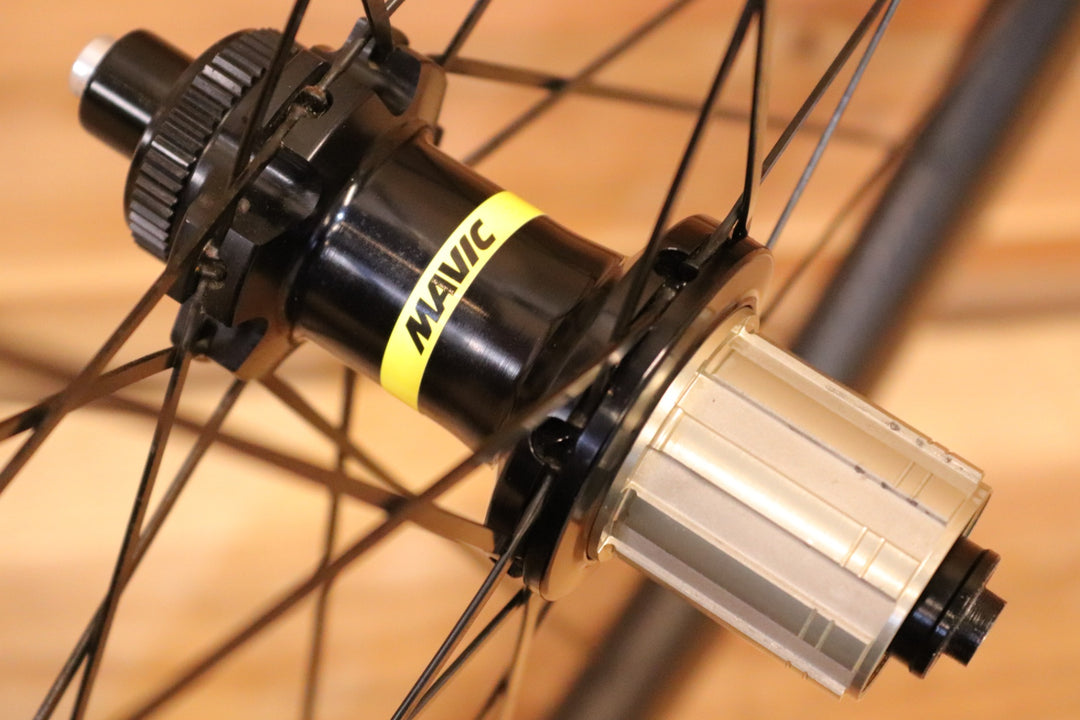 マヴィック MAVIC コスミック COSMIC PRO CARBON UST DISC QR仕様 シマノ 11S/12S 19C カーボン チューブレスレディ ホイールセット 【広島店】