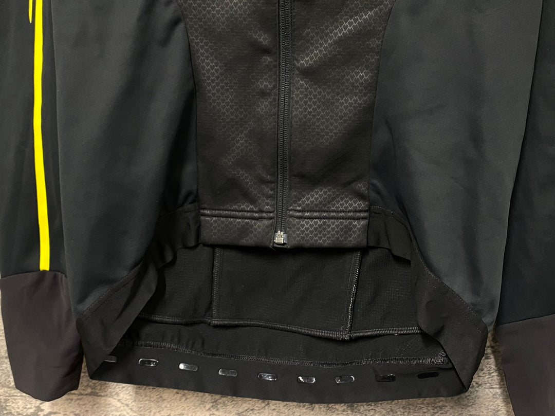 KH356 マヴィック MAVIC COSMIC PRO JACKET 長袖 サイクルジャケット 白/黒 M