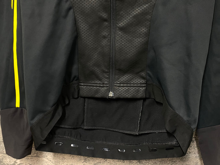KH356 マヴィック MAVIC COSMIC PRO JACKET 長袖 サイクルジャケット 白/黒 M