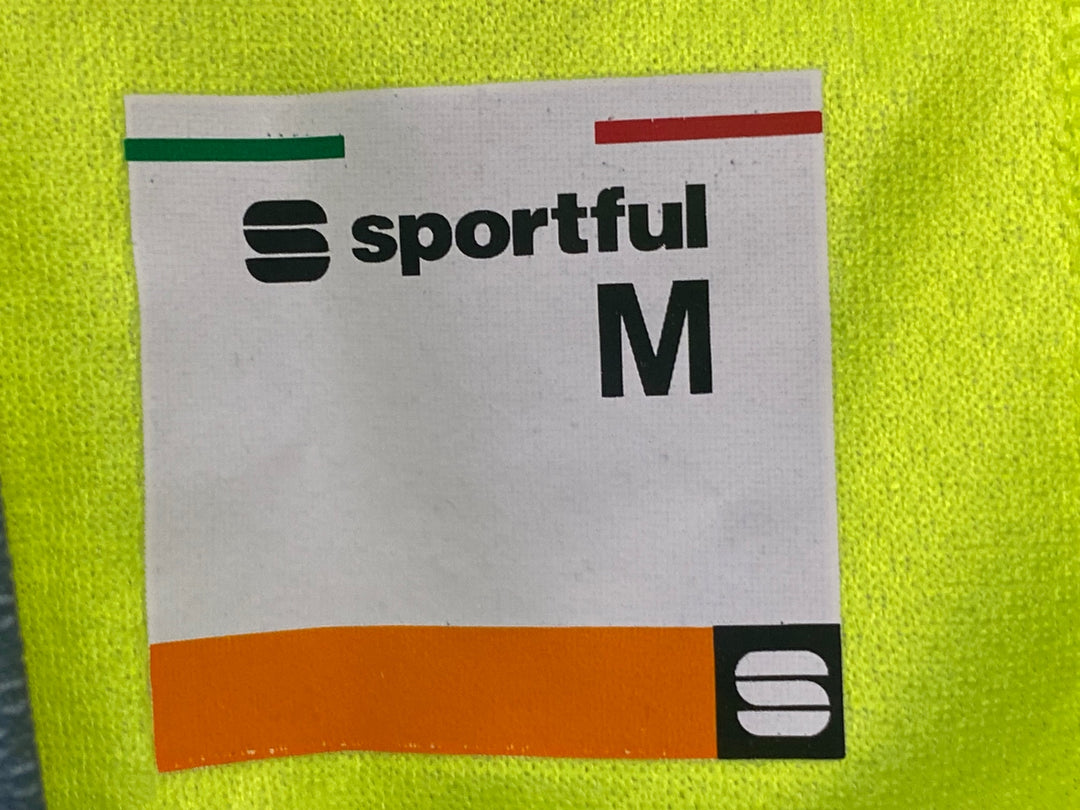 KJ859 スポーツフル sportful 長袖 サイクルジャージ 黄 M TINKOFF