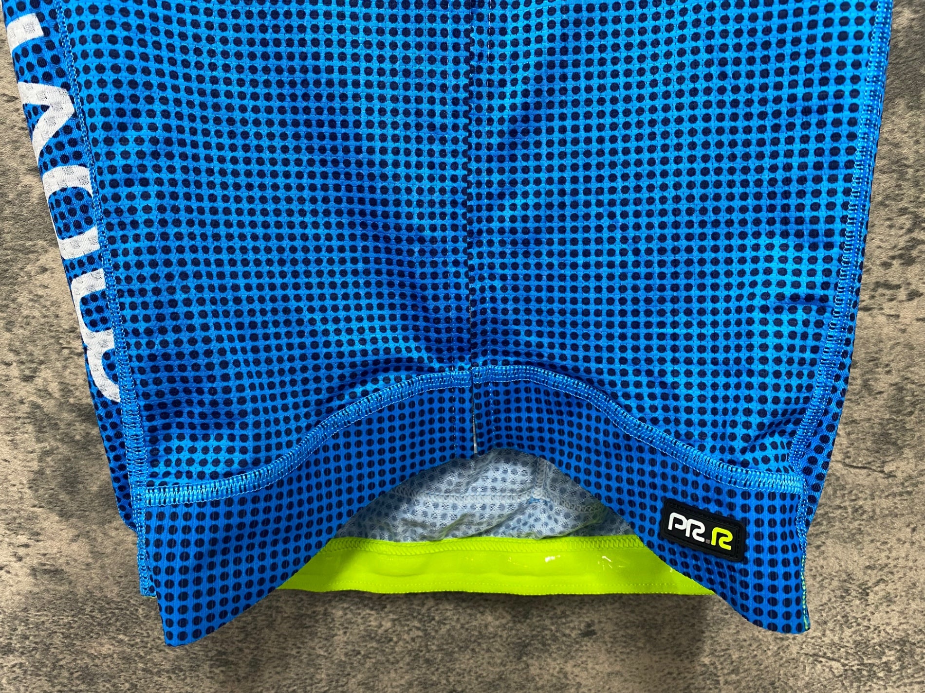 JP960 アレ ALE PR.R モビスター Movister 半袖サイクルジャージ 青 S