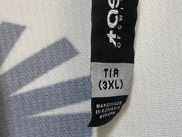 KR428 アソス ASSOS TEAM QUBEKA 半袖 サイクルジャージ 白 3XL